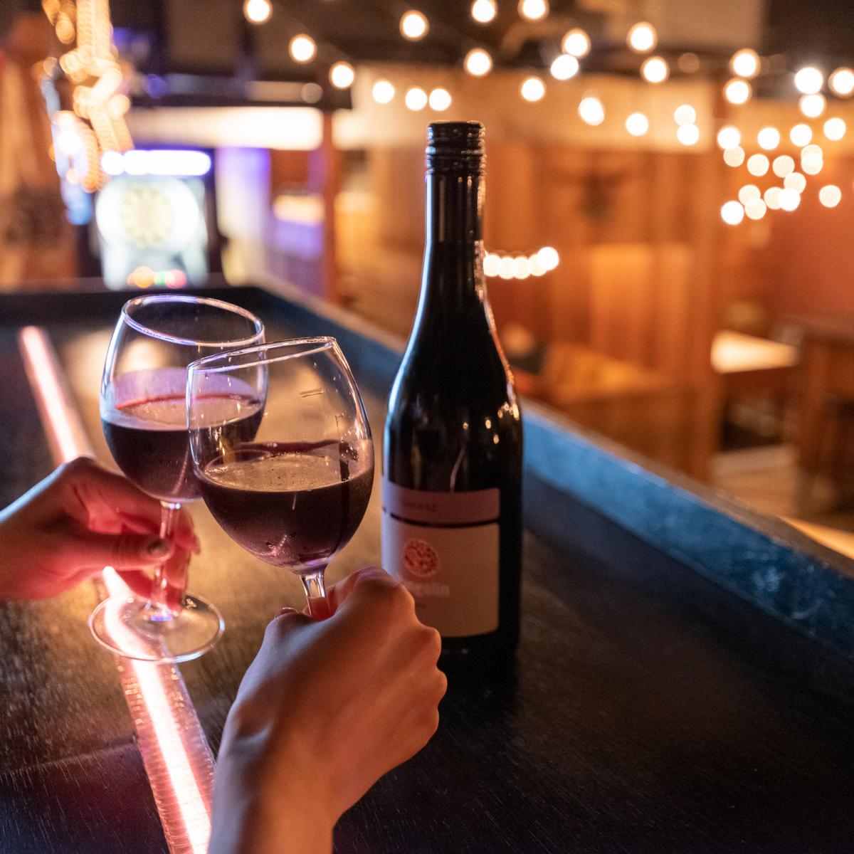 2人飲みやデートにおすすめの2階カウンターのイメージ